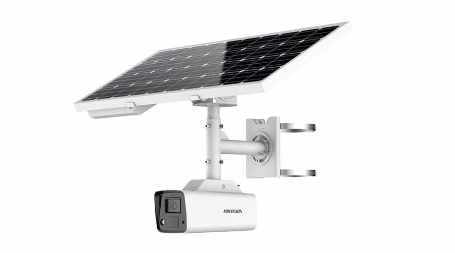 Solar-powered Security Camera 