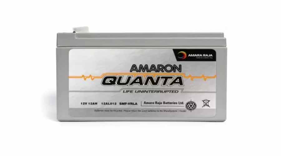Amaron Quanta 12AH and 12V SMF Battery